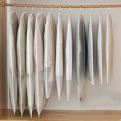 Clothes Hanging Dust cover wedding Dress Cover Suit Coat Storage Bag Garment bags Organizer Wardrobe Hanging Clothing Organizers