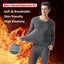 Thermal Underwear Set for Men Soft Fleece Lined Long Johns Set Men's Top & Bottom Set Winter Cold Weather Thermal Clothes