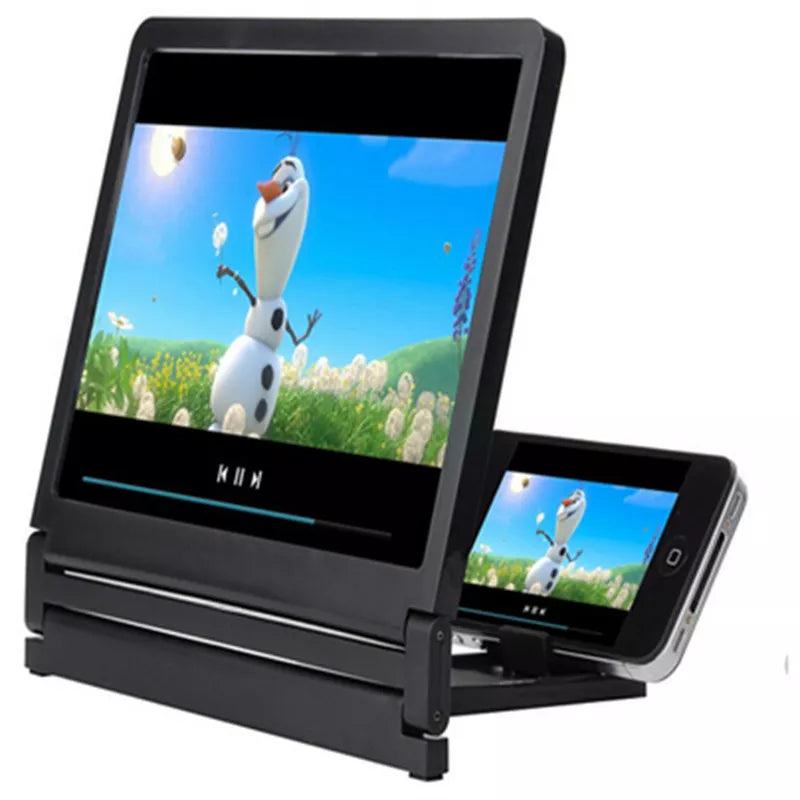 2022 NEW Mobile Phone Screen Magnifier Eyes Protection Display 3D Video Screen Amplifier Folding Enlarged Expander Stand Holder