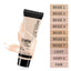 Professional Base Liquid Foundation Korean Makeup Primer Cream Matte Beige Concealer Long-lasting Full Cover Facial Cosmetics