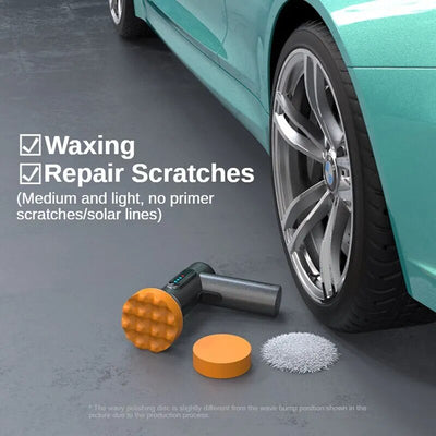 Car Polisher Speed Adjustable Wireless Polisher Car Polishing Waxing Machine Power Tool for Car Body Cleanig Waxing Repair