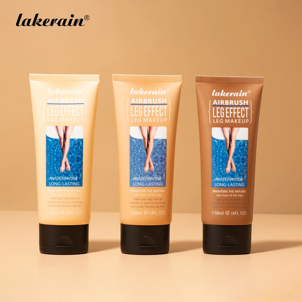 Leg Makeup Lotion Even Skin Tone Body Foundation Waterproof Long Lasting Body Tanning Cream Medium Bronze Leg Makeup