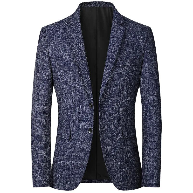 New Blazers Men Brand Jacket Fashion Slim Casual Coats Handsome Masculino Business Jackets Suits Striped Men's Blazers Tops