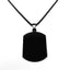 Black color Allah Necklaces Men/Women Stainless Steel