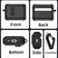 New For AirPods 3/Pro 2 /Pro 1 2 Case Secure Lock Earphone Case With Keychain For Men For Airpods Pro 2nd Generation Case Cover