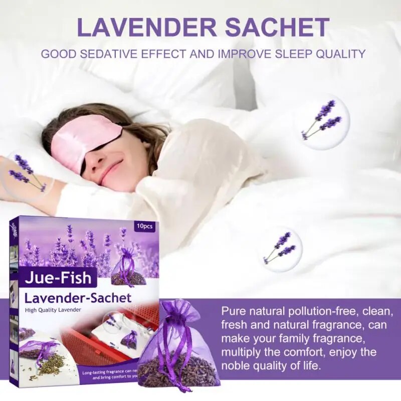 Lavender Aromatherapy Bag Anti-pest  Wardrobe Closet Car Hanging Fragrant Sachet