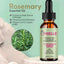 Hair Growth Essential Oil Rosemary Mint Hair Strengthening Oil Nourishing Treatment for Split Ends and Dry Mielle Organics Hair