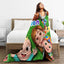 5D-Printed Blanket Cocomelons Flannel Blanket Bed Throw Soft Cartoon Printed Bedspread Bedspread Sofa Gift-00