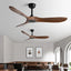 60Inch Ceiling Fan Without Lamp Americans Industrial Style Strong Winds DC Remote Control Electric Fan Free Shipping