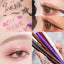 Fruit Diamond Glitter Eyeliner Pencil Eye Makeup Highlighter Long-lasting Rose Brighten Silkworm Shadow Liquid Eyeliner Pen