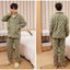 2023 New Pineapple Velvet Pajamas Men Autumn Winter Loungewear Thickened Plush Coral Velvet Sleepwear Warm Long Sleeved Homewear