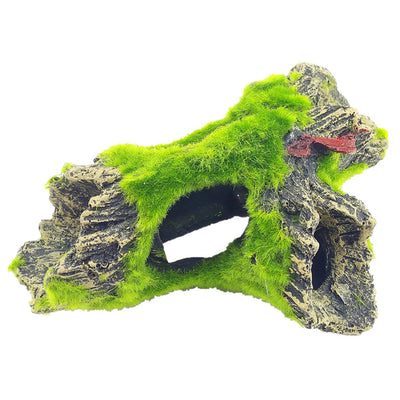 Aquarium Decoration Moss Tree House Resin Cave Fish And Shrimp Hiding House Landscaping Fish Tank Decoration Accessories