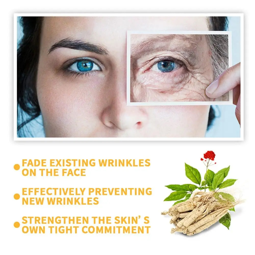 Skin Care Anti-Aging Serum Anti Wrinkle Face Creams Face Collagen Boost Collagen Boost Ginseng Face Serum