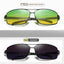 CoolPandas Aluminum Photochromic Sunglasses Men Women Polarized Sun Glasses Chameleon Anti-glare Day Night Driving Oculos de sol