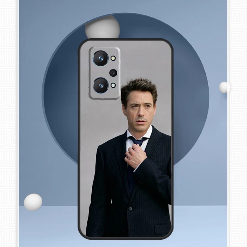 Robert Downey Jr For Realme C55 C33 C30 C21Y 10 Pro Plus GT Neo 5 3 3T Case For OnePlus 11 10 Pro Nord 2 2T