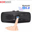 Korseed Sun Visor Wireless Bluetooth 5.0 Car Handsfree Speakerphone Car Kit Wireless with Microphone Auto Power On / Connect