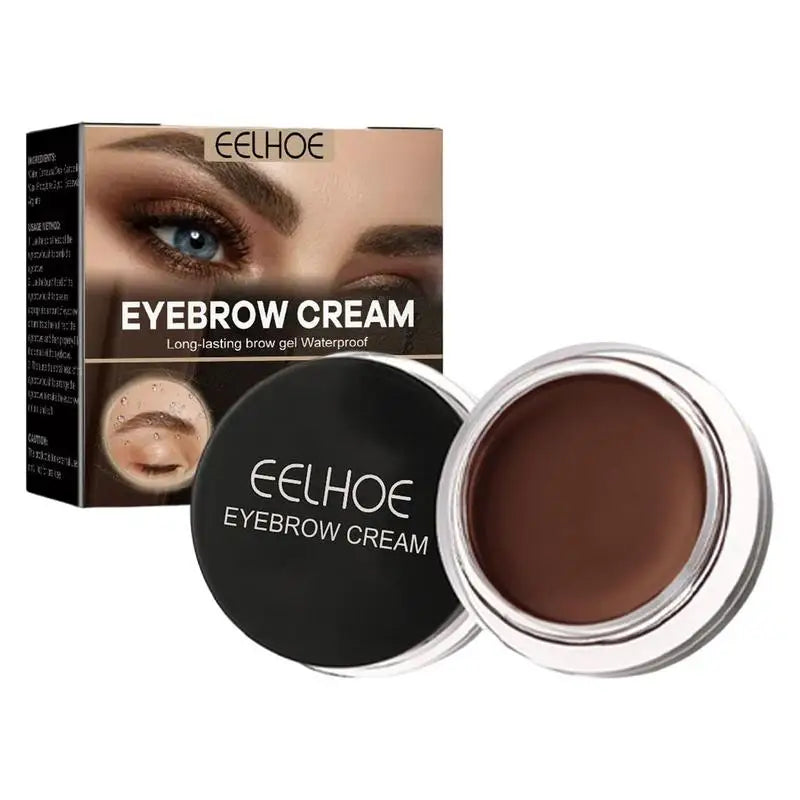 Eyebrow Enhancers Eyebrow Pomade Cream Water-Proof Nourishing High Pigmented Brow Pomade Gel Long-lasting Natural Eyebrow Makeup