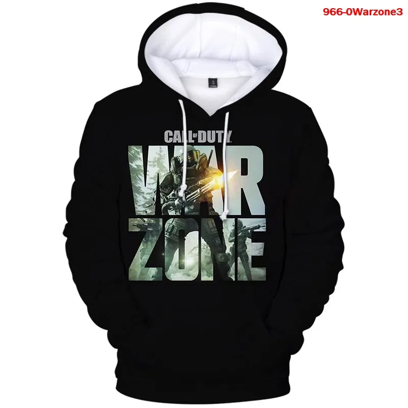 Game Hoodies Men Call Of Duty Warzone Printed Modern Warfare 3d Plus Size Hoodies PUBG Sweatshirt Hot Boys/girls Pullovers