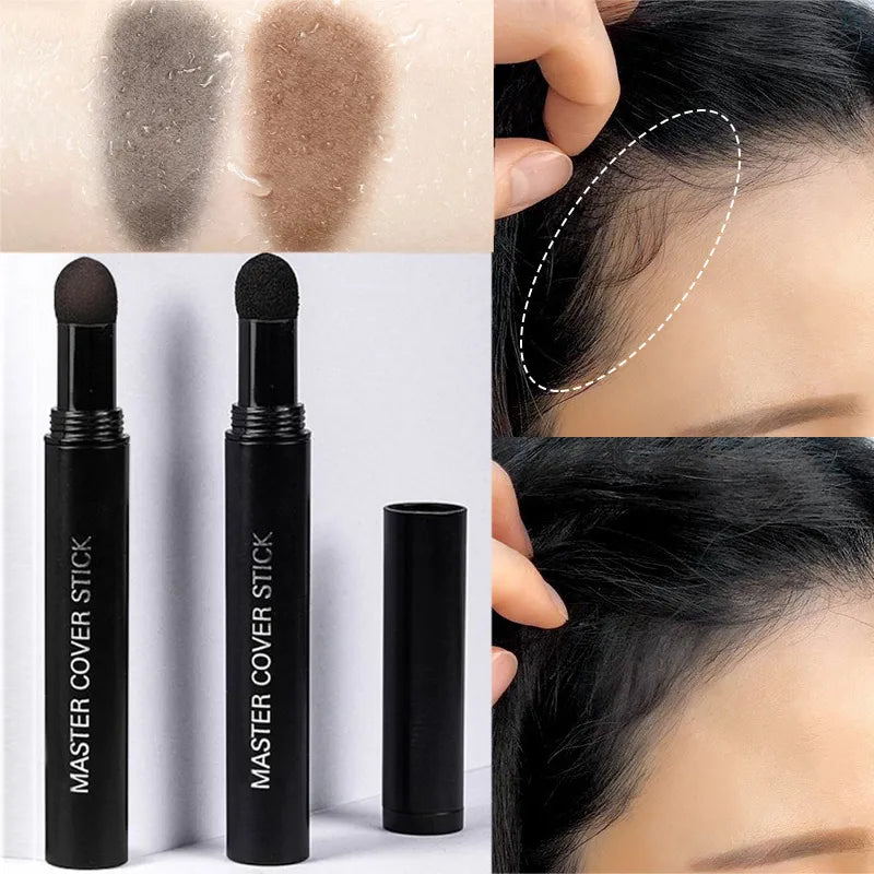 Hair line Concealer Pen Control Hair Root Edge Blackening Instantly Cover Up Grey White Hair Natural Herb Hair Concealer Pen