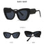 Vintage Rectangle Sunglasses Women Fashion Hollowed Legs Gradient Sun Glasses Eyewear Brand Design Candy Color Shades