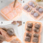 4 Grid 3D Little Teddy Bear Shape Ice Cube Silicone Mold