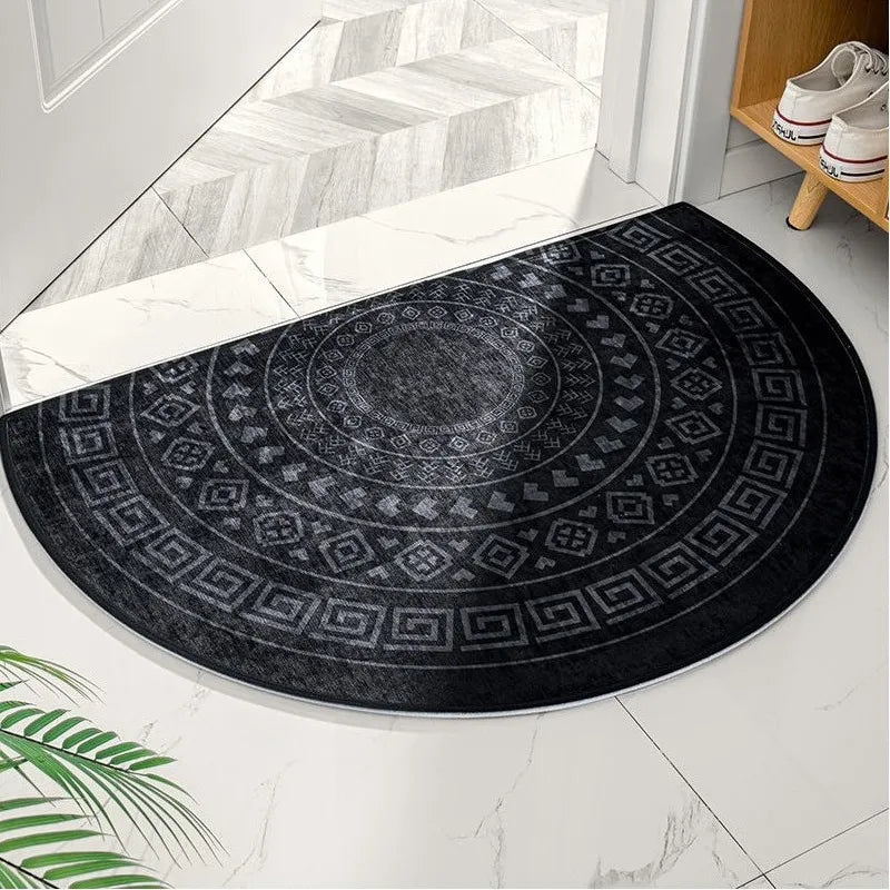 Semicircle Doormat Geometric Rugs