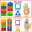 Magnetic Building Blocks Big Size and Mini Size DIY Magnets Toys for Kids Designer Construction Set Gifts for Children Toys