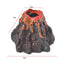 Volcano Shape Aquarium Fish Tank Decor Oxygen Pump Air Bubble Aquarium Set Decoration for Aquarium Sceneries