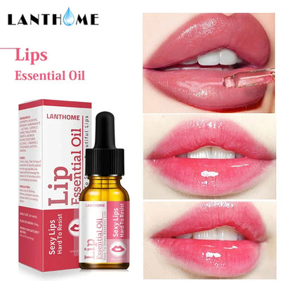 Instant Lip Plumper Serum Lip Plumping Oil Long Lasting Moisturizing Essence Removal Dead Skin Reduce Fine Lines Gloss Lip Care