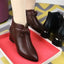 2023 Women Short Boots Autumn New Ethnic Style Pointed Chunky Heel Ankle Boots Casual Comfortable Warm Plush Women Winter Boots