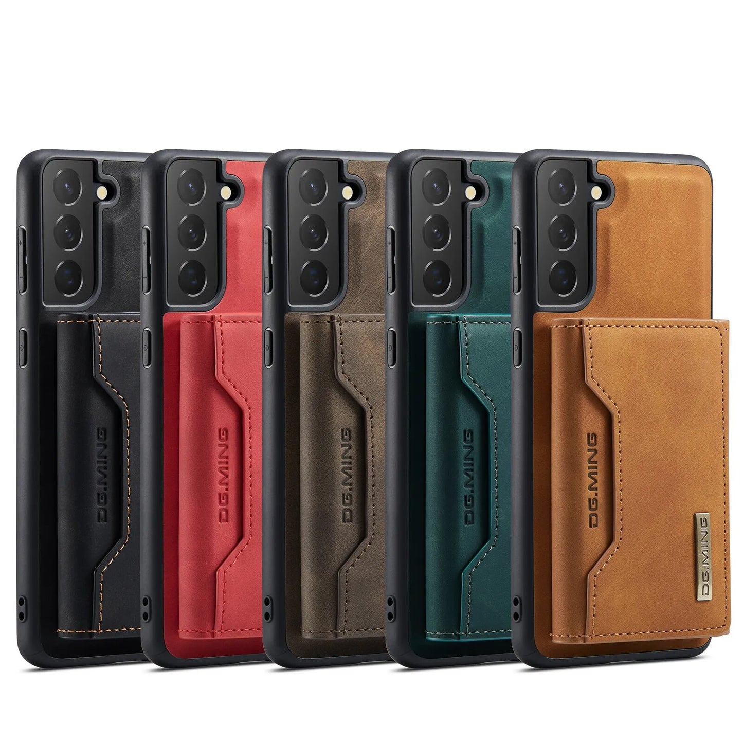 Magnetic Detachable Leather Wallet Case for Samsung Galaxy S23 Ultra S22 S21 Plus S20 FE Note20 A52 A52S A12 A54 A14 Card Holder