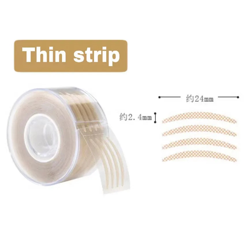 600 PCS Eye Lift Strips Invisible Double Eyelid Tape Stickers for Eye tightening Self-Adhesive Transparent lash tape Makeup Tool