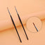 Lucky-Girls 2pc Fine Eyeliner Brush Liquid Gel Eyeliner Makeup Brush Precision Thin Long Eyeliner Brush Professional Liner Brush