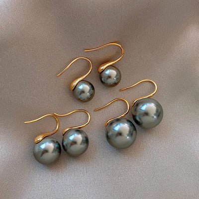 2023 New Senior Sweet Exquisite Pearl Water Drop Profiling Earrings Elegant Fashion Simplicity Women Earrings Jewelry