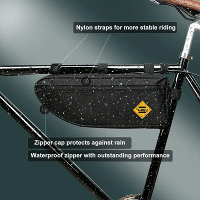 Bicycle Triangle Bag Waterproof Bike Frame Front Tube Bag Large Capacity MTB Pannier Packing Pouch Bolsa Bicicleta Accessories