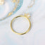 ZHOUYANG Ring For Women Delicate Mini Pearl Thin Ring Minimalist basic Style Light Yellow Gold Color Fashion Jewelry