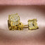 Luxury Fashion Zircon Stud Earrings Engagement Earrings for Women Princess Jewelry Girl Accessories Birthday Anniversary Gift