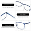 ZENOTTIC 2024 Men Titanium Alloy Optical Glasses Frame Fashion Male Square Eyewear Ultralight Metal Non-Prescription Eyeglasses