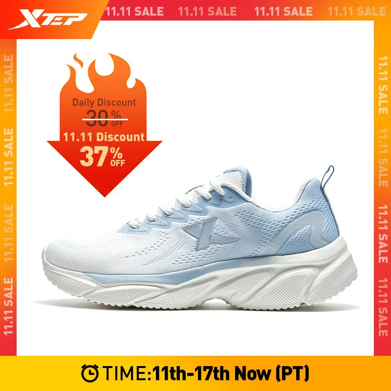 Xtep Running Shoes For Men Breathable Wear-Resistant Men's Sports Shoes Lightweight Jogging Cushioning Sneakers 877119110026