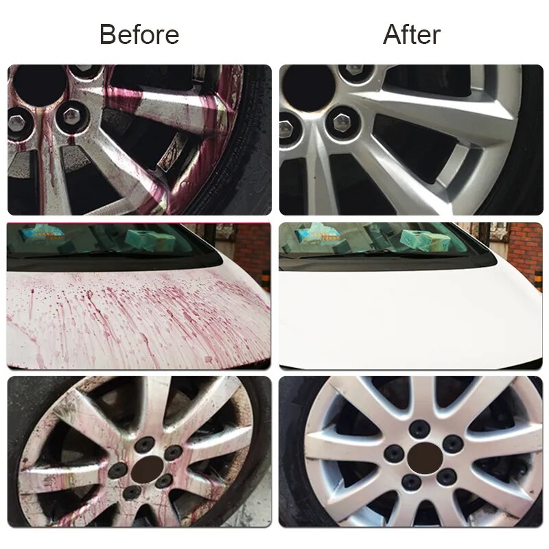 Car Iron Remover Protect Paint Wheels And Brake Rim Metal Dust & Iron Powder Remover JB-XPCS 18