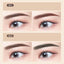 2Color Eyeshadow Powder Makeup Black Brown Coffee Waterproof Eyebrow Powder Eye Shadow Eye Brow Palette with Brush Eyebrow Cream