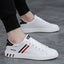 2023 Men's Casual Shoes Lightweight Breathable Men Shoes Flat Lace-Up Sneakers Men White Business Travel Tenis Masculino