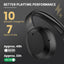 Edifier W820NB+ Hi-Res Wireless Noise Cancelling Headphones -43dB ANC,LDAC Codec,49hrs Playtime Lightweight Bluetooth Headset