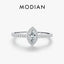 MODIAN Exquisite Luxury Marquise Cut CZ Ring 925 Sterling Silver Ring for Women Wedding Engagement Gift Fine Jewelry Accessories