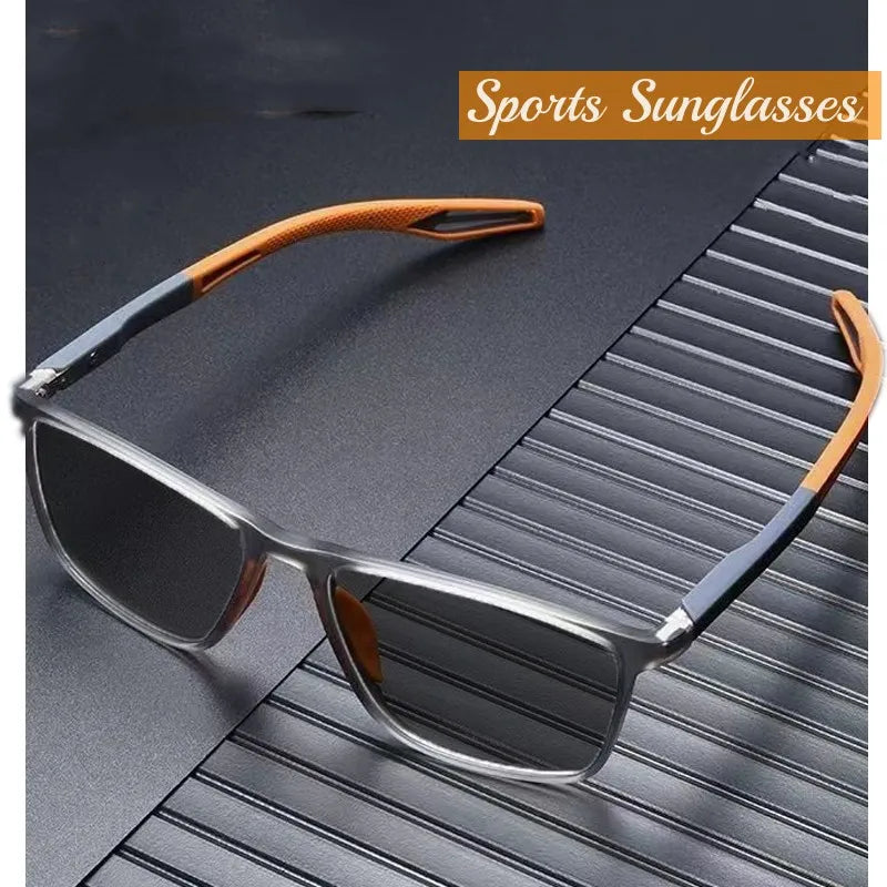 TR90 Frame Women Men's Sunglasses Bendable Flexible Travel Outdoor Sports Sun Glasses Retro UV400 Shades Riding Driving Eyewear