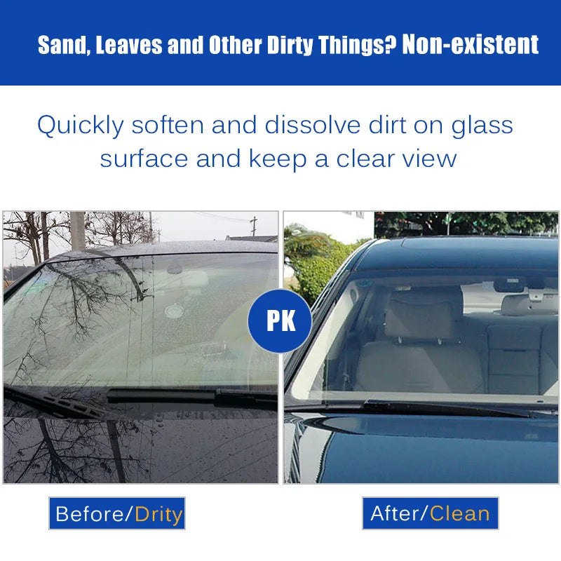 Car Glass Water 2Pcs Windscreen Cleaning Agent Pills Amazing Windshield Cleaner Effervescent Tablets Car Wiper blade accessories