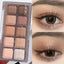 Korean Eyeshadow Palette 10Colors Matte Eye Shadow Long Lasting Glitter Eye Shadow Earthy Color Eye Makeup Palette Cosmetics