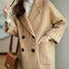 Wool Coat Elegance Coats and Jackets Women New In Autumn Winter Jacket Women Korean Style Long Sleeve Office Lady Trench Coat