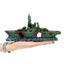 Resin Craft Wreck Boat Sunk Battleship War Ship Fish Tank Aquarium Ornament