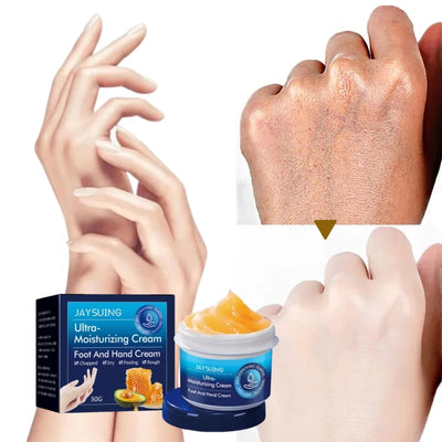 30g Anti Chapping Hand Cream Ultra Moisturizing Dead Skin Removal Repairing Also for Foot Use Non-Sticky Orange Scent Skincare